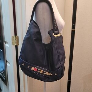 Imoshion Patterned Fabric Bag with Black Accents